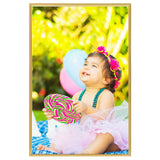 Vidaxl fotolijsten 5 st voor wand of tafel 59,4x84 cm mdf goudkleurig - afbeelding 2