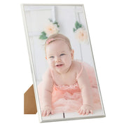 VidaXL Fotolijsten 5 st voor tafel 10x15cm MDF zilverkleurig - afbeelding 2