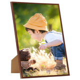 Vidaxl fotolijsten 3 st voor wand of tafel 70x90 cm mdf bronskleurig - afbeelding 2