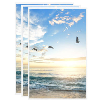Vidaxl fotolijsten 3 st voor tafel 10x15 cm mdf wit