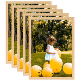 VidaXL Fotolijsten 5 st voor wand of tafel 59,4x84 cm lichteikenkleur - afbeelding 1
