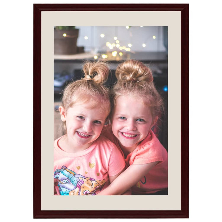 VidaXL Fotolijsten 3 st voor wand of tafel 59,4x84 cm donkerrood
