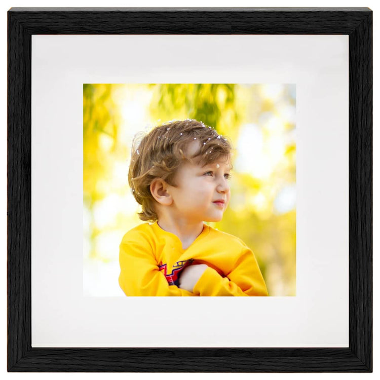 Vidaxl fotolijsten 3 st voor 13x13 cm foto 3d 23x23 cm zwart