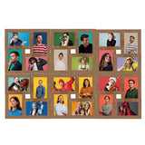 Vidaxl fotolijst voor 24x(13x18 cm) foto mdf lichtbruin - afbeelding 2