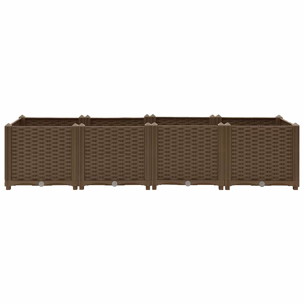 Vidaxl verhoogd bed 160x40x38 cm polypropyleen