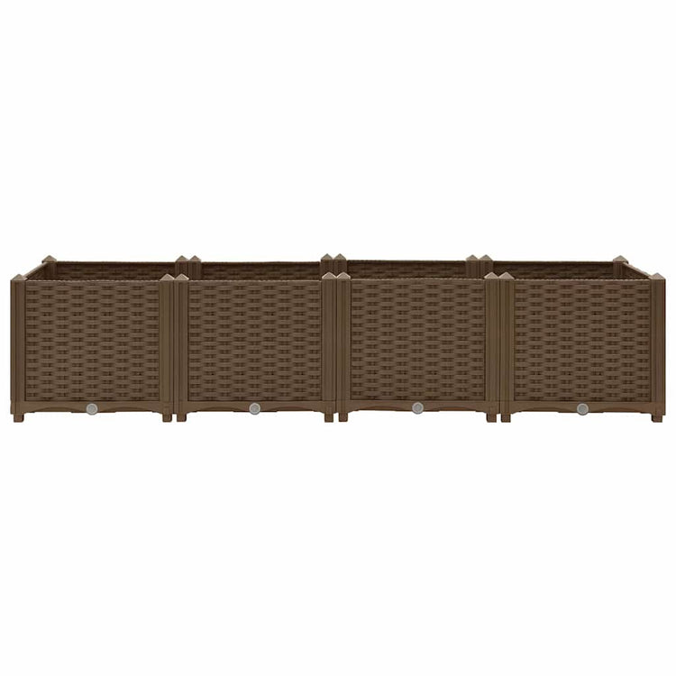 Vidaxl verhoogd bed 160x40x38 cm polypropyleen