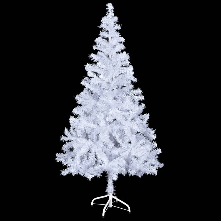 VidaXL Kunstkerstboom met verlichting en kerstballen 230 takken 120 cm