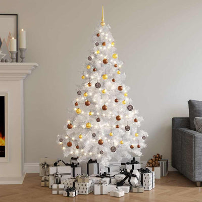 Vidaxl kunstkerstboom met verlichting en kerstballen 620 takken 180 cm