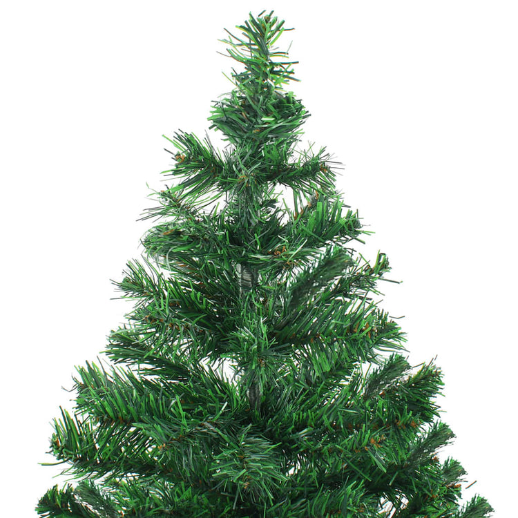 VidaXL Kunstkerstboom met verlichting en kerstballen 910 takken 210 cm