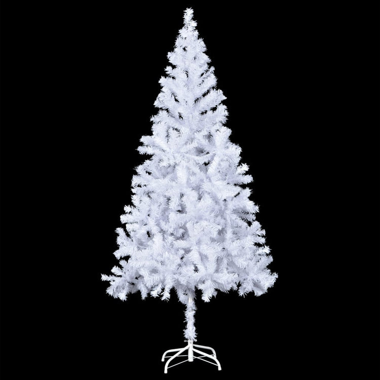 VidaXL Kunstkerstboom met verlichting en kerstballen 910 takken 210 cm