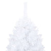 VidaXL Kunstkerstboom met verlichting en kerstballen 240 cm wit