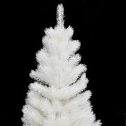 VidaXL Kunstkerstboom met verlichting en kerstballen 90 cm wit - afbeelding 3
