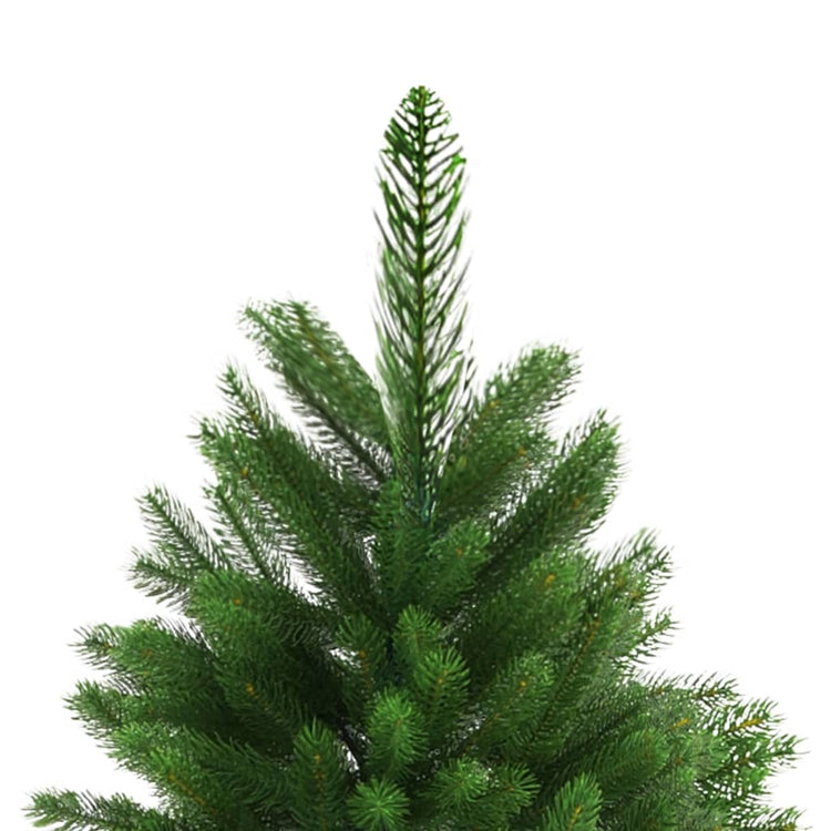 VidaXL Kunstkerstboom met verlichting en kerstballen 240 cm groen