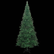 Vidaxl kunstkerstboom met verlichting en kerstballen l 240 cm groen - afbeelding 2