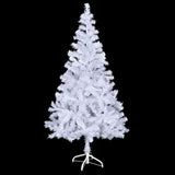 Vidaxl kunstkerstboom met verlichting en kerstballen 380 takken 150 cm - afbeelding 3