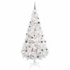 Vidaxl kunstkerstboom met verlichting en kerstballen 620 takken 180 cm