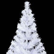 Vidaxl kunstkerstboom met verlichting en kerstballen 910 takken 210 cm - afbeelding 2