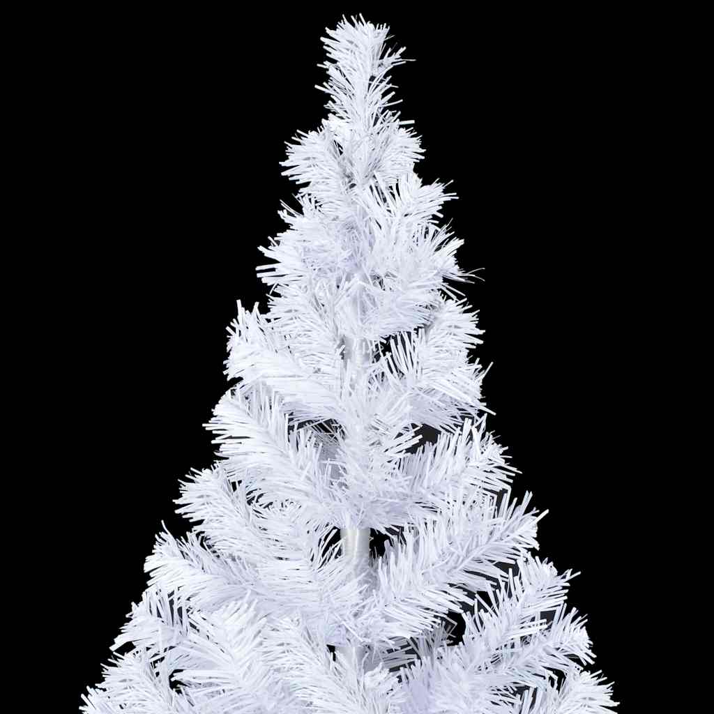 Vidaxl kunstkerstboom met verlichting en kerstballen 910 takken 210 cm
