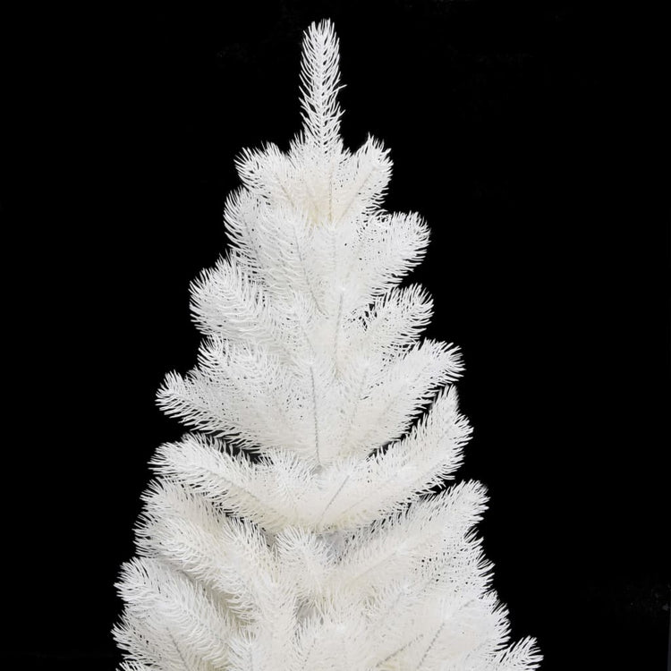 VidaXL Kunstkerstboom met verlichting en kerstballen 90 cm wit