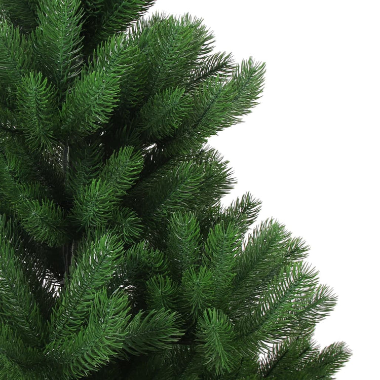 VidaXL Kunstkerstboom Nordmann met LED's en kerstballen 240 cm groen