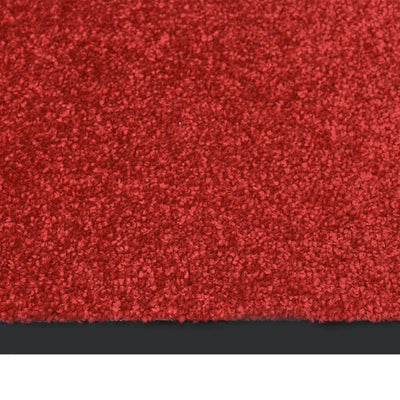 Vidaxl deurmat 40x60 cm rood