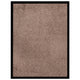 Vidaxl deurmat 60x80 cm bruin