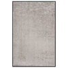 Vidaxl deurmat 80x120 cm grijs