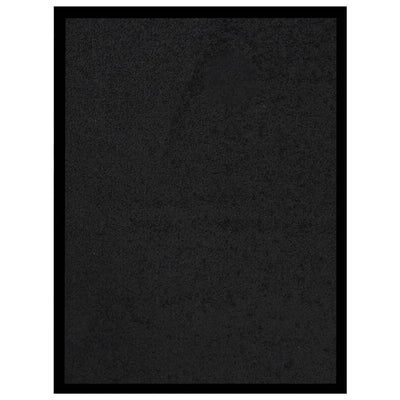 Vidaxl deurmat 40x60 cm zwart