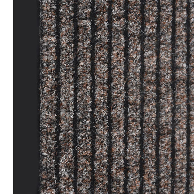 Vidaxl deurmat 40x60 cm gestreept beige