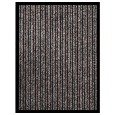 Vidaxl deurmat 60x80 cm gestreept beige