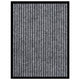 Vidaxl deurmat 40x60 cm gestreept grijs