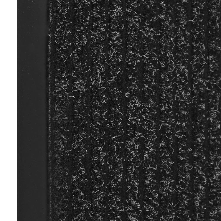 Vidaxl deurmat 40x60 cm gestreept antracietkleurig