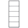 Vidaxl handdoekenrek 45x10x115 cm staal zwart
