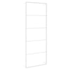 Vidaxl handdoekenrek wit 45x10x115 cm staal