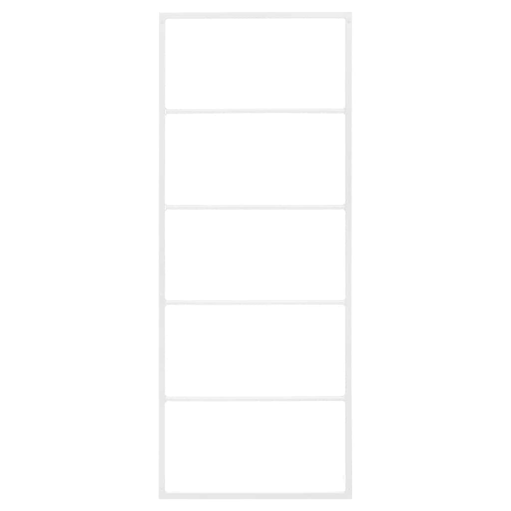 Vidaxl handdoekenrek wit 45x10x115 cm staal
