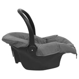 VidaXL Babyautostoel 42x65x57 cm lichtgrijs - afbeelding 3