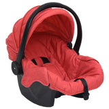 VidaXL Babyautostoel 42x65x57 cm rood - afbeelding 1