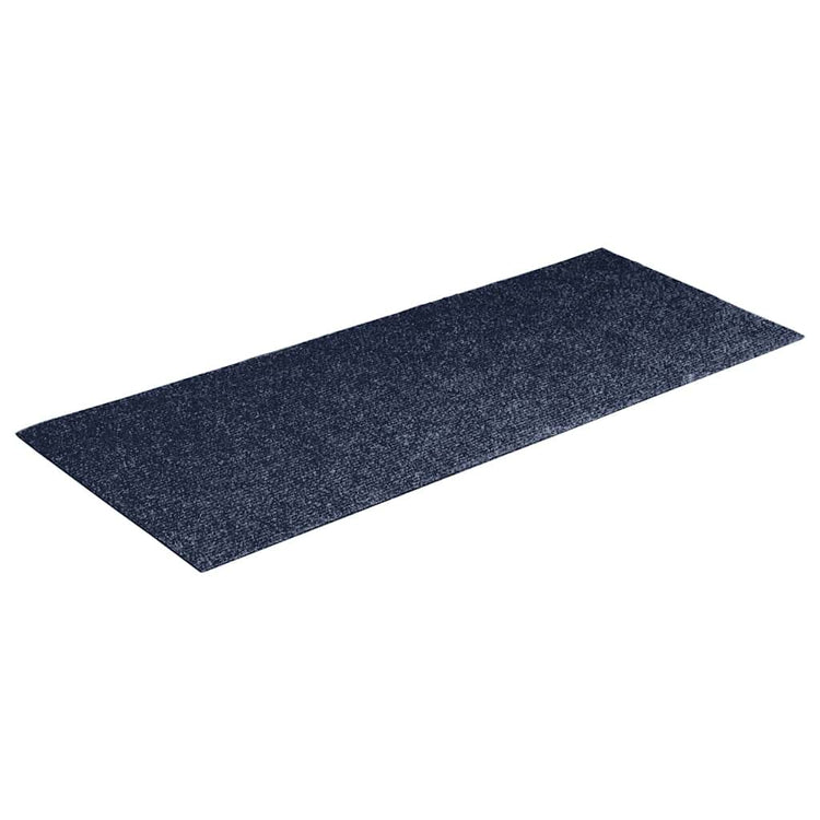 Vidaxl trapmatten zelfklevend 15 stuks 60x25 cm grijs blauw rechthoekig