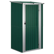Vidaxl tuinhuis groen 118,5x97x209,5 cm gegalvaniseerd staal - afbeelding 2