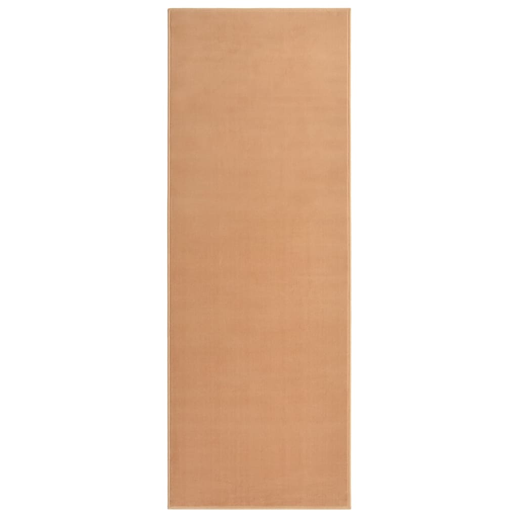 Vidaxl tapijtloper 100x250 cm bcf beige