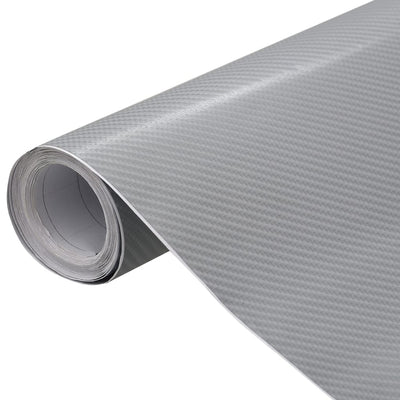 Vidaxl 2 st autofolie 4d 100x150 cm zilverkleurig