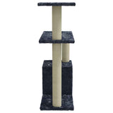 Vidaxl kattenmeubel met sisal krabpalen 70 cm donkergrijs - afbeelding 3