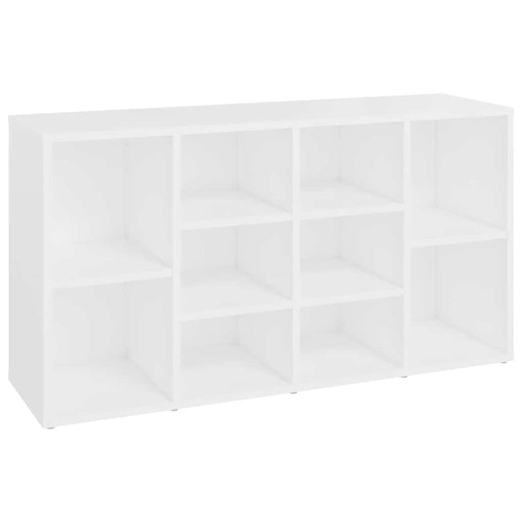 Vidaxl schoenenbank 103x30x55 cm bewerkt hout wit
