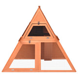 Vidaxl konijnenhok 152x127x109,5 cm massief vurenhout - afbeelding 3