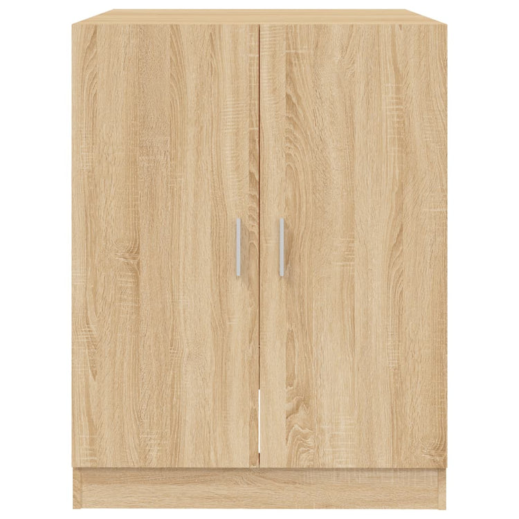 VidaXL Wasmachinekast 71x71,5x91,5 cm sonoma eikenkleurig