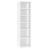 Vidaxl schoenenkast 27,5x27x102 cm bewerkt hout wit