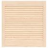 Vidaxl kastdeur met lamellen 61,5x59,4 cm massief grenenhout