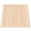 Vidaxl kastdeur met lamellen 61,5x59,4 cm massief grenenhout