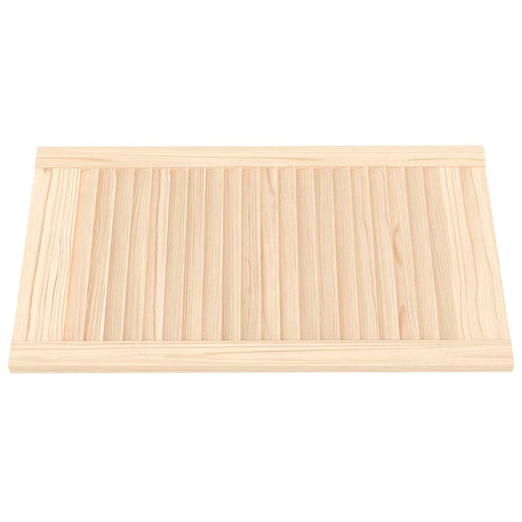 Vidaxl kastdeuren met lamellen 2 st 69x39,4 cm massief grenenhout