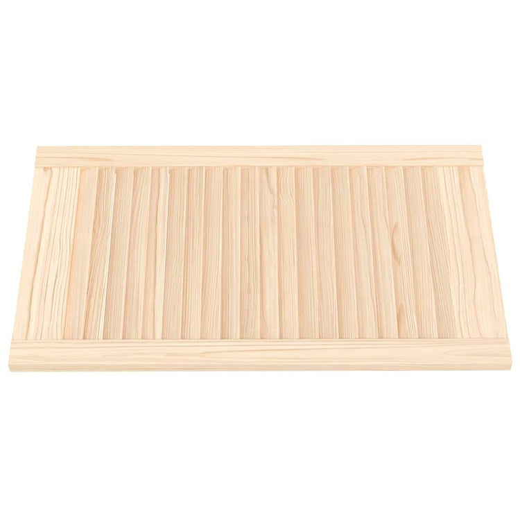 Vidaxl kastdeuren met lamellen 4 st 69x39,4 cm massief grenenhout